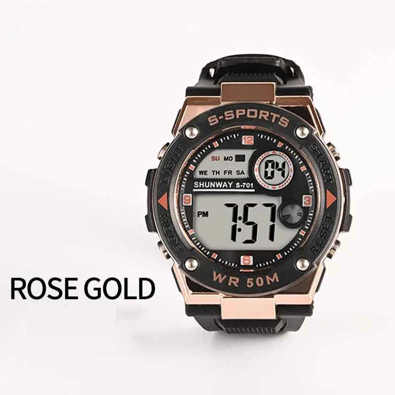 Premium Digital Sports Watch - Waterproof & Luminous