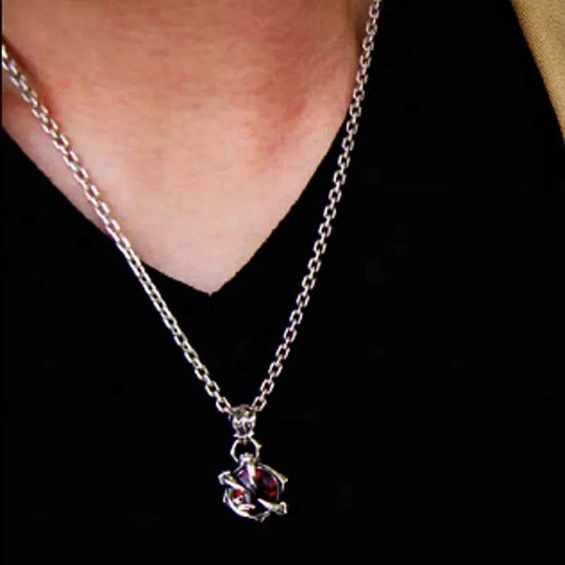 BOCAI Thai Jewelry 100% S925 Sterling Silver Dragon Claw Color Natural Stone Man and Woman Pendant High-End Gifts