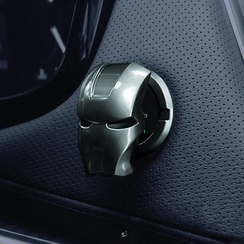 Premium Anime Car Ignition Start Button Cover & Stickers