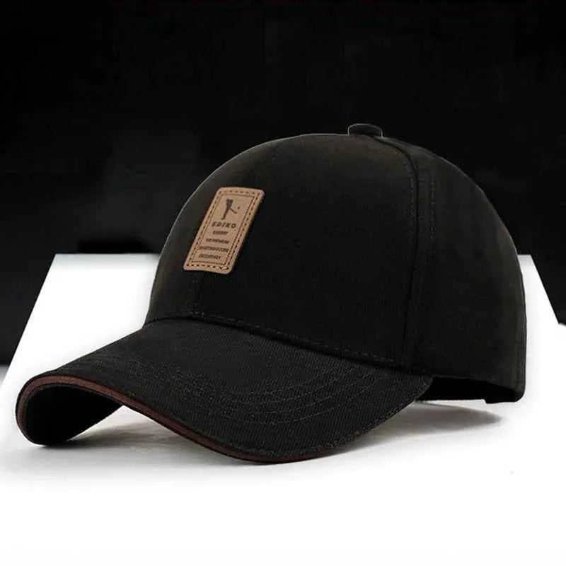 Premium Structured Baseball Cap - Solid Snapback Sunhat
