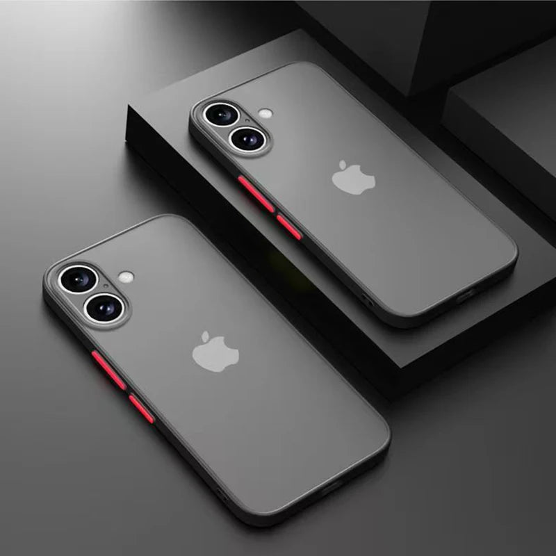Luxury Armor iPhone Case - Shockproof Hard PC Cover