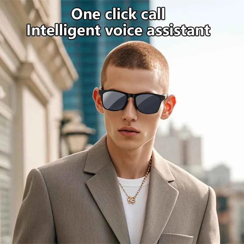 Smart Wireless Bluetooth Glasses - HD Camera & Voice Assistant