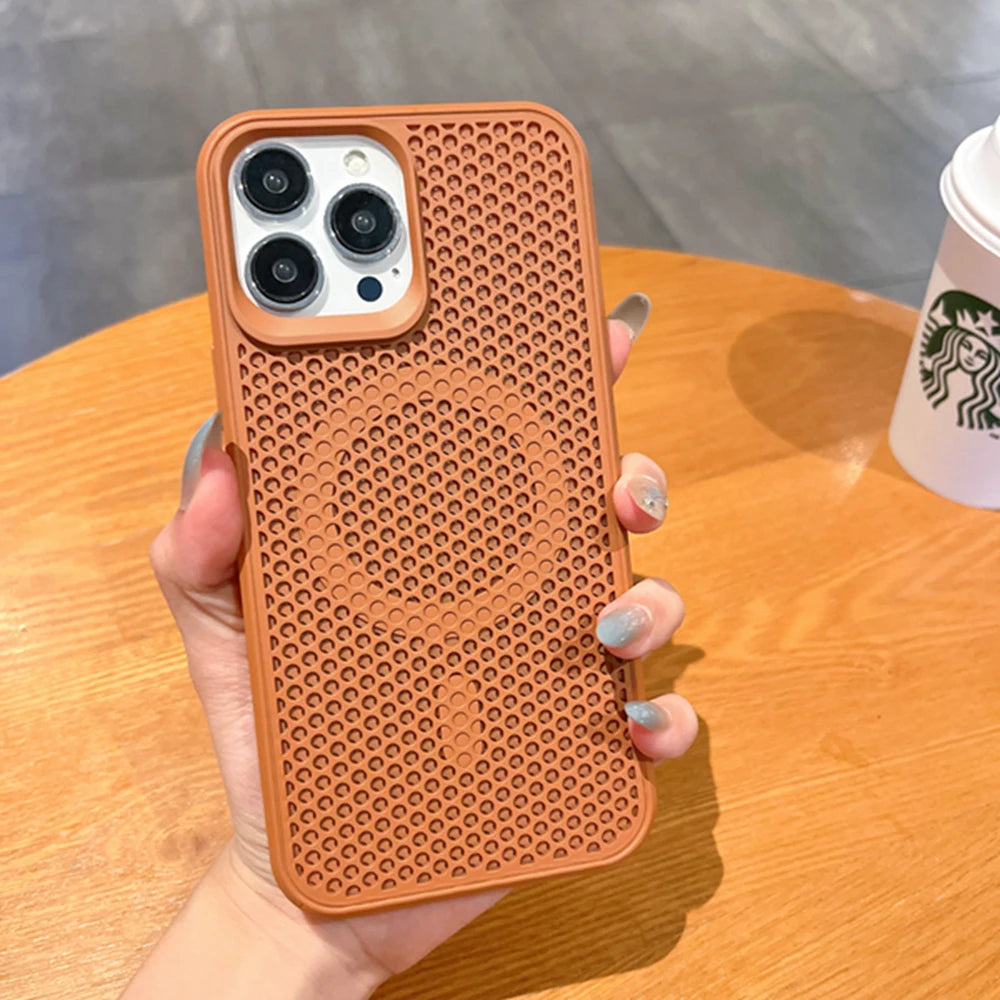 Premium MagSafe Heat Dissipation Case for iPhone