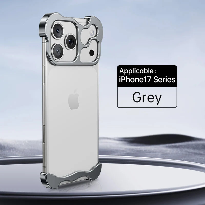 Premium Aluminum Alloy Phone Case - Irregular Bumper Protection