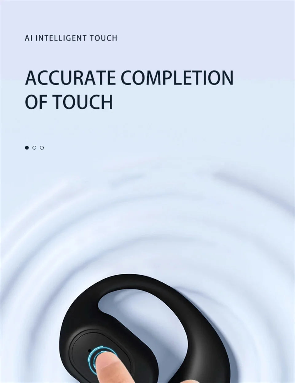 Premium Bone Conduction Headphones - Open-Ear Wireless for Driving