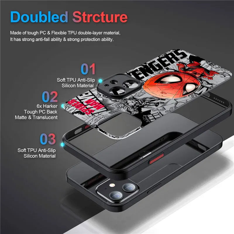 Ultimate Avengers Phone Case - Shockproof Superhero Cover