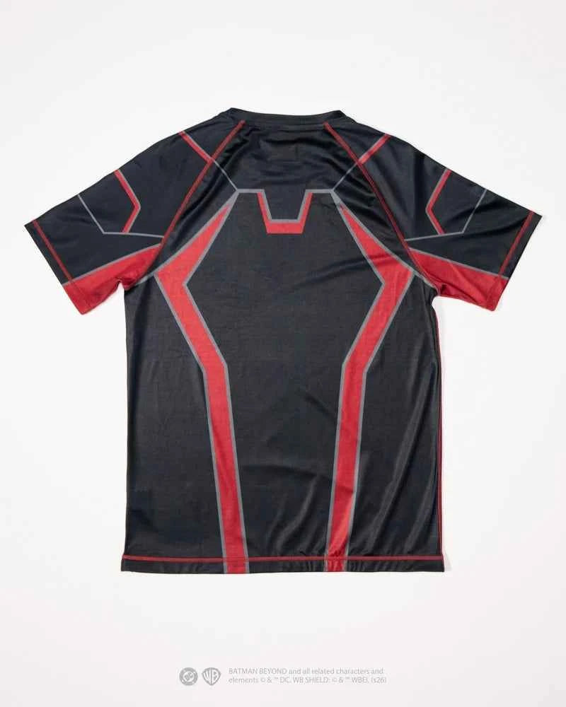 2026 DC New Batman Beyond Muscle Sports Short Sleeve Men's MMA Series Fitness T-shirt Top Breathable and Quick-Dry Design