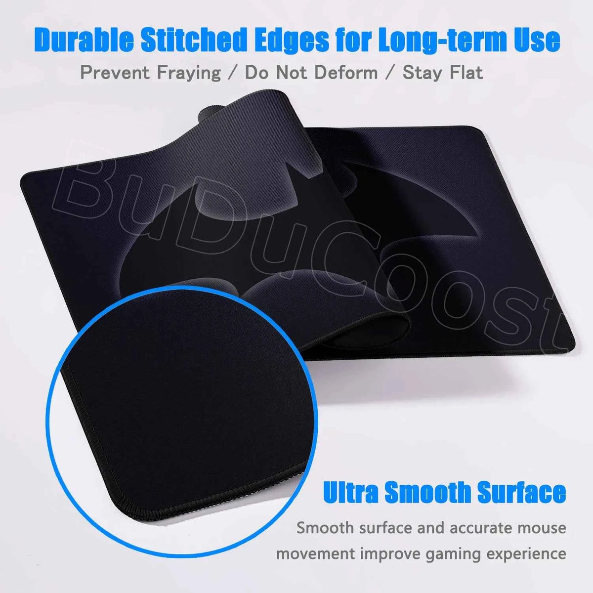 B-Batman Mouse Pad HD Large Gaming Non-slip Rubber Keyboard Desk Mat Office Laptop Computer Pc Gamer Cabinet Mousepad Xxl Carpet