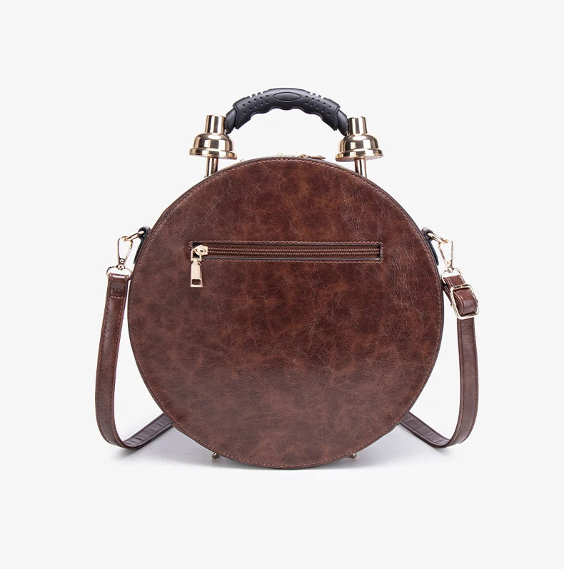 Elegant Clock Handbag - Unique Design Crossbody Bag