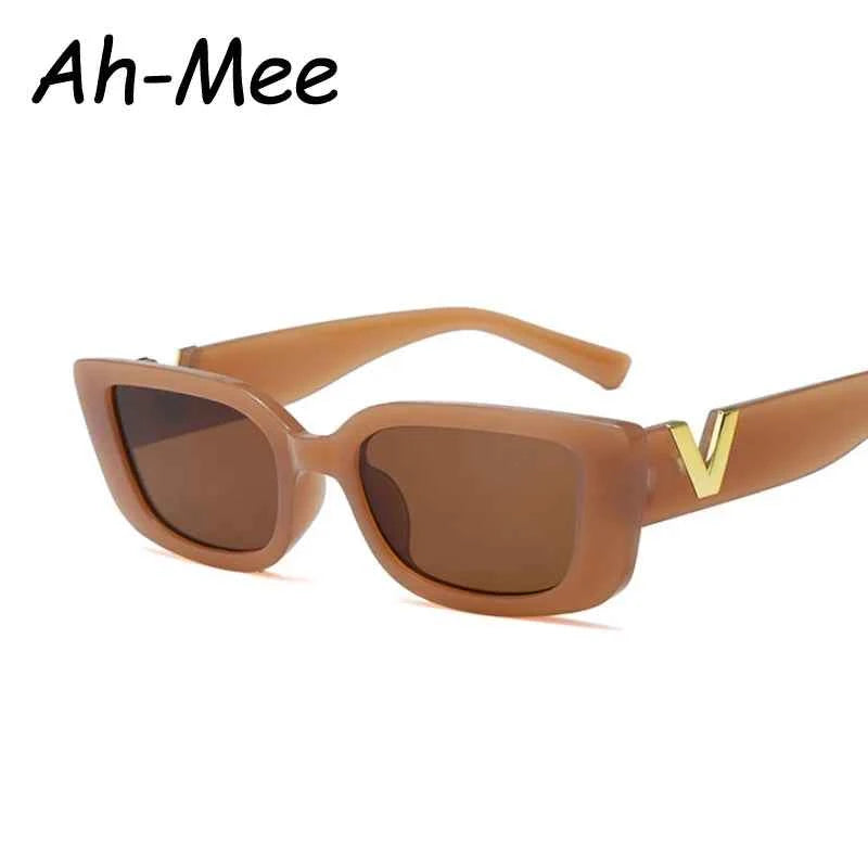 Luxury Vintage Rectangle Sunglasses - Classic Small Frame Eyewear
