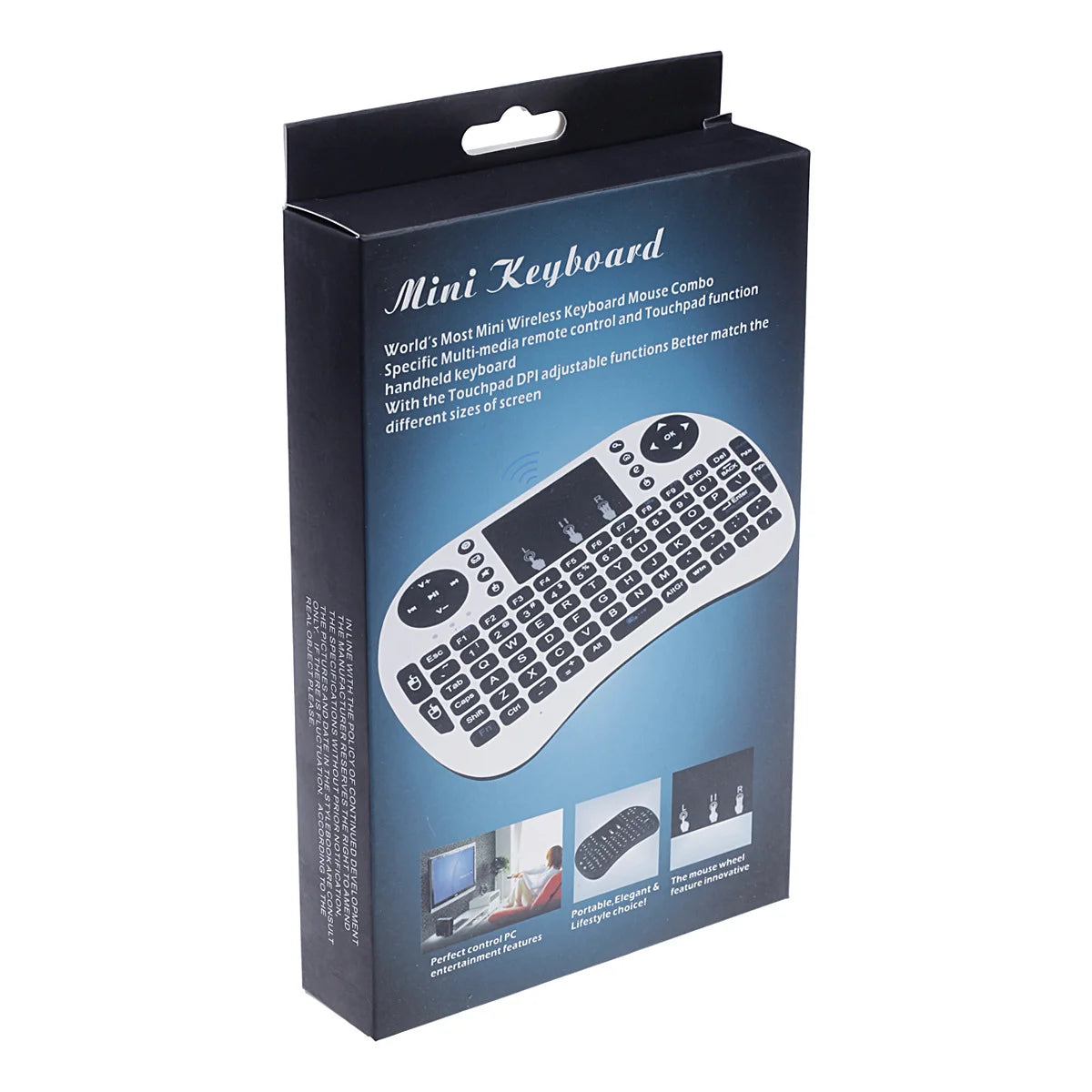 Premium Mini Wireless Keyboard with Air Mouse & Touchpad for Android TV