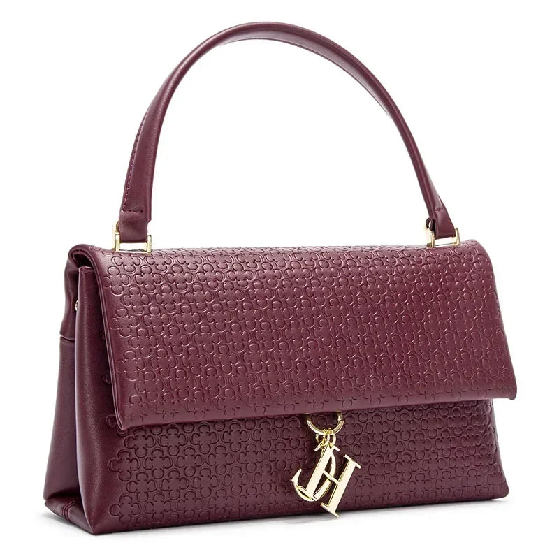 Elegant Women's Shoulder Bag with Detachable Chain