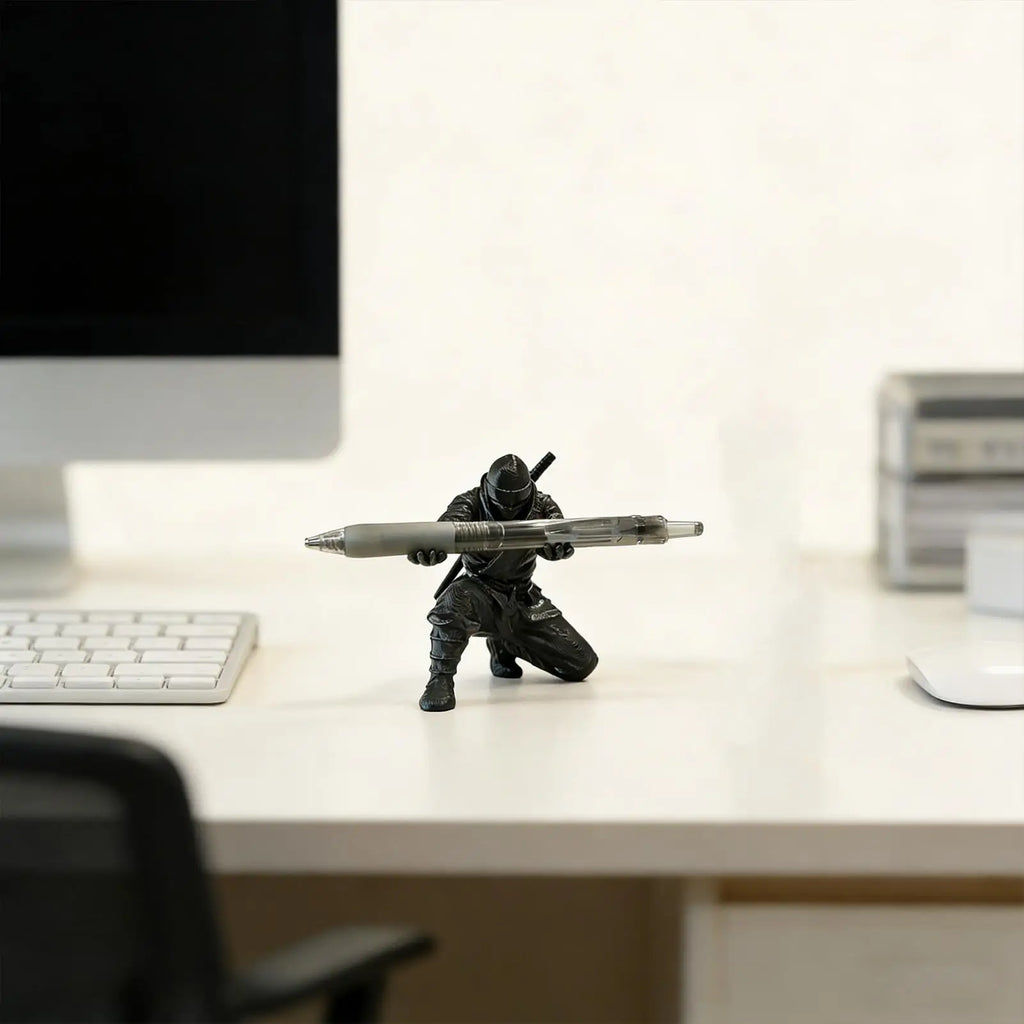 Premium 3D Printed Pen Holder - Decorative Desk Organizer