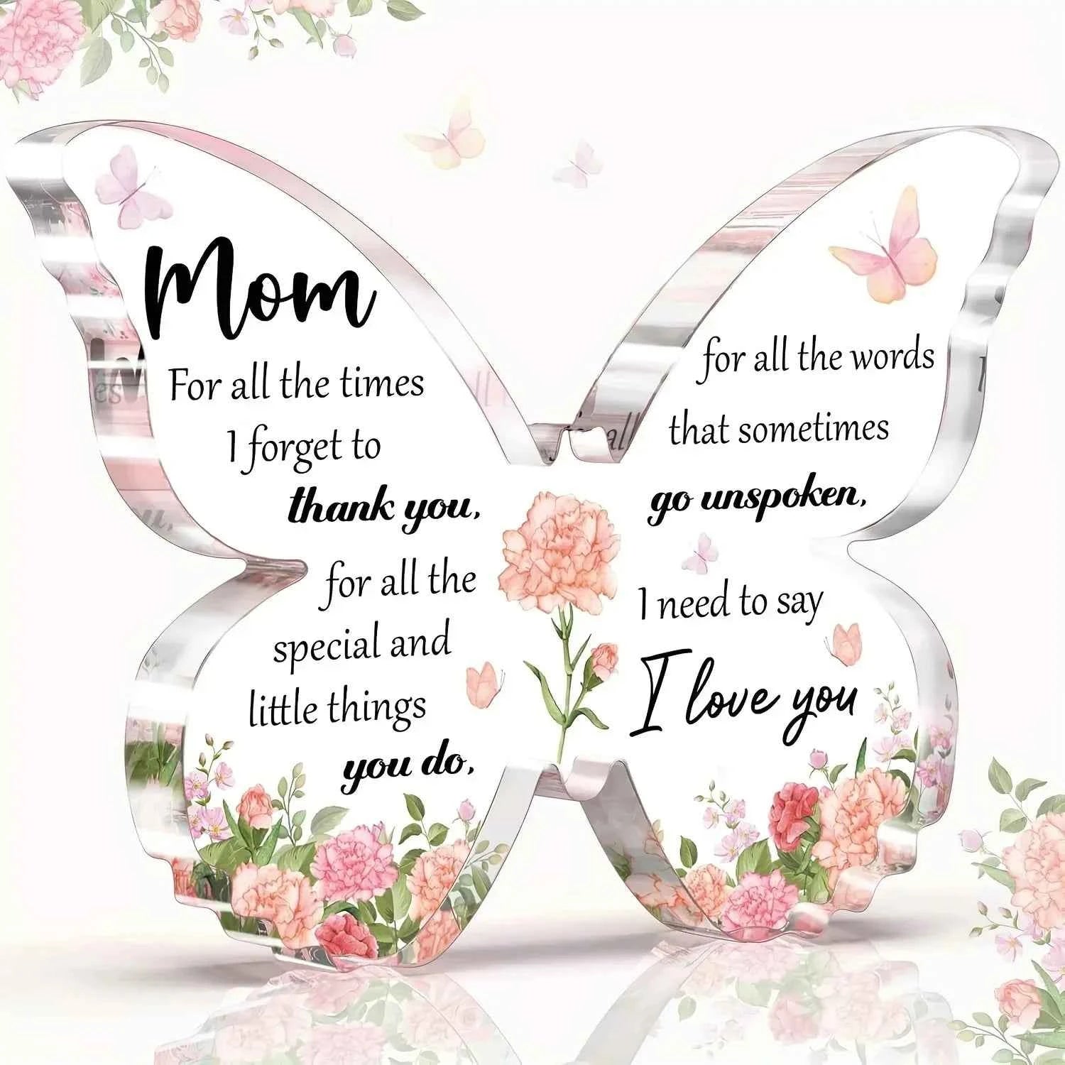 Mom birthday gift - delicate heartwarming present from daughter or son