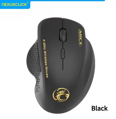 Premium Wireless Silent Mouse - 3 Adjustable DPI & 6 Buttons