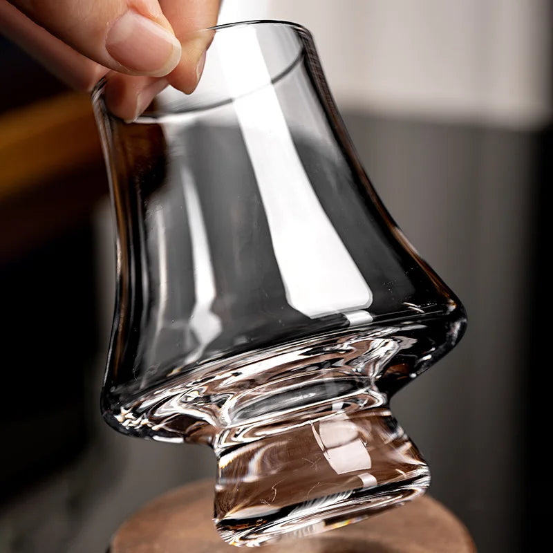 Elegant Whiskey Tasting Glasses - Lead-Free Crystal Set