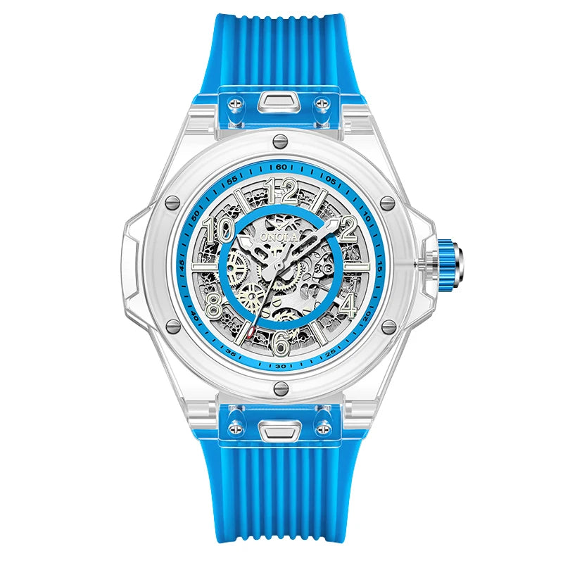 Premium Men's Automatic Luxury Watch - Waterproof & Fashionable