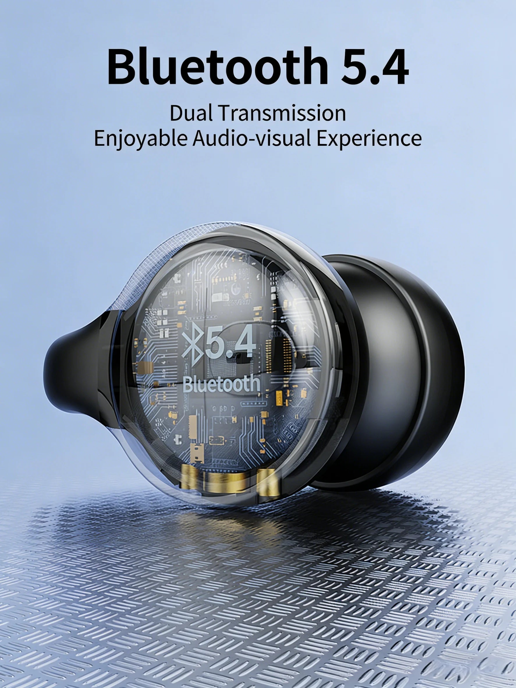Digital Display Wireless Sports Earbuds - Premium Silicone Noise Reduction