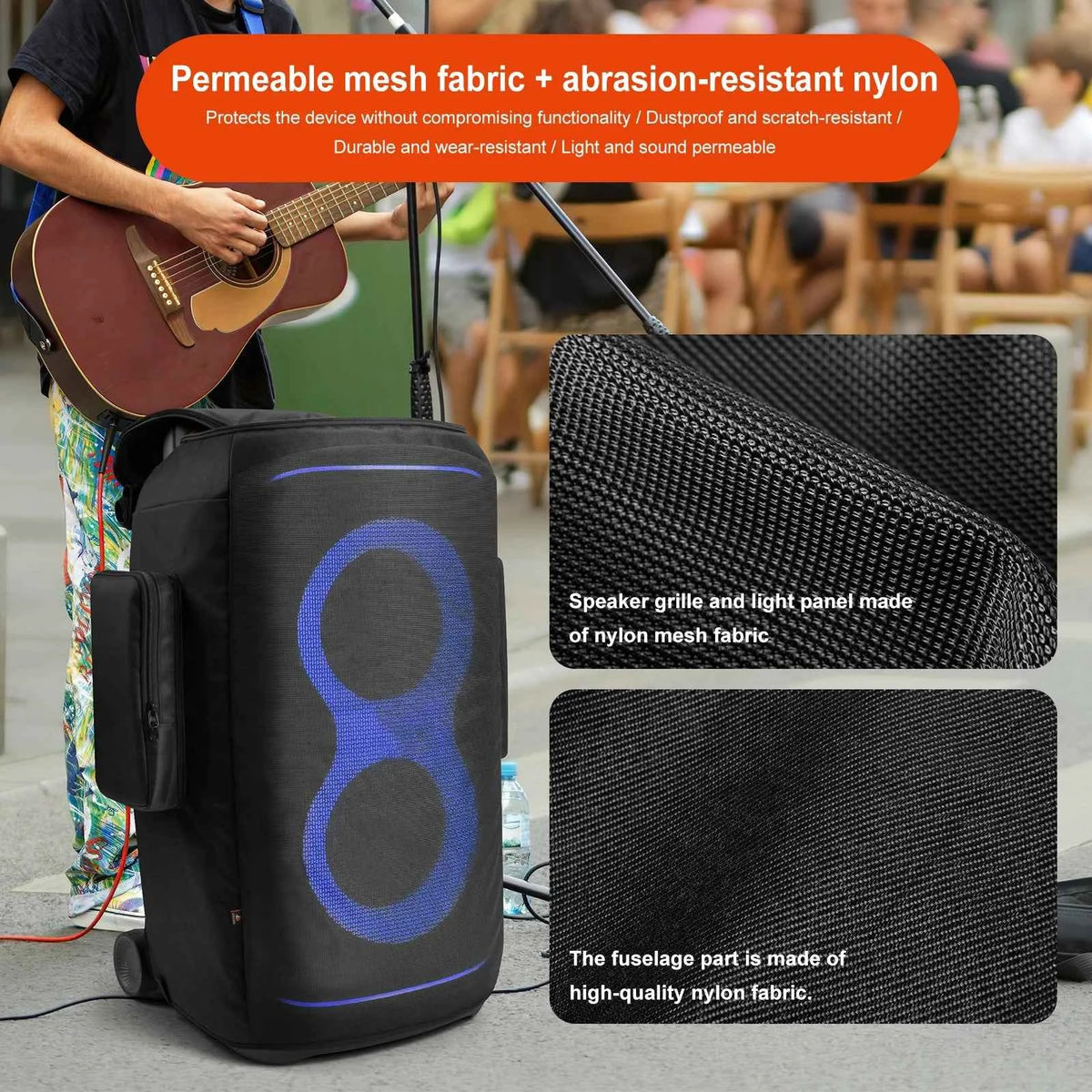 Premium Speaker Dust Cover - Anti-Scratch Protective Mesh