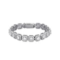 Luxury Men's Crystal Tennis Bracelet - Zirconia Pave