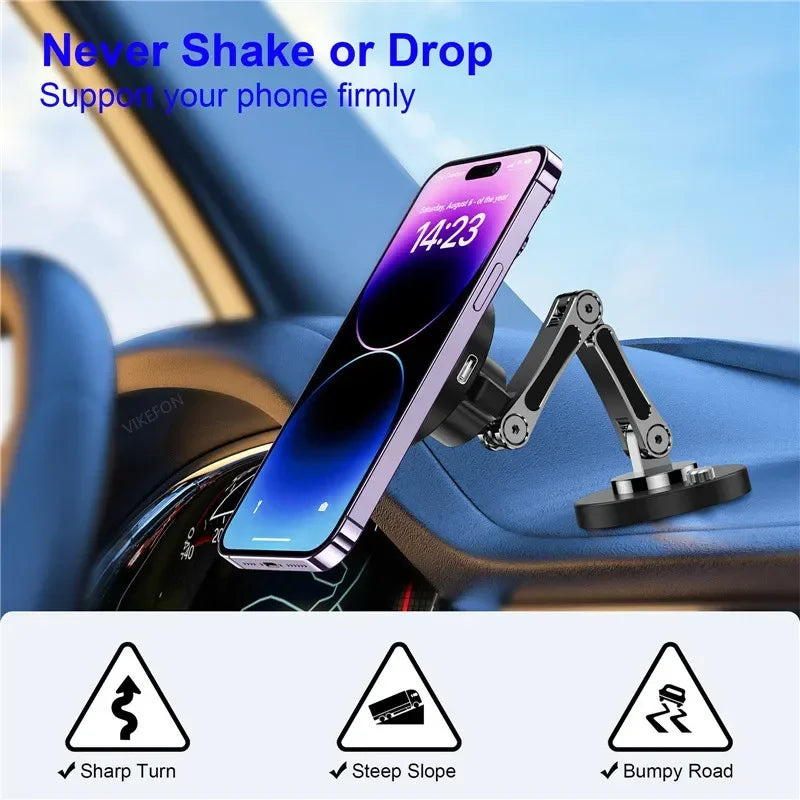 Premium Magnetic Car Wireless Charger Stand