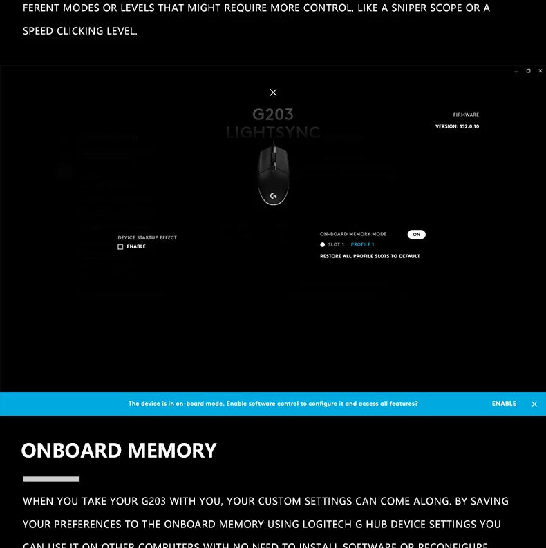 Premium Gaming Mouse with 6 Programmable Buttons & RGB