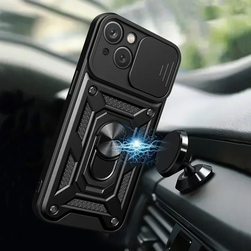 Premium iPhone Shockproof Case - Camera Protection