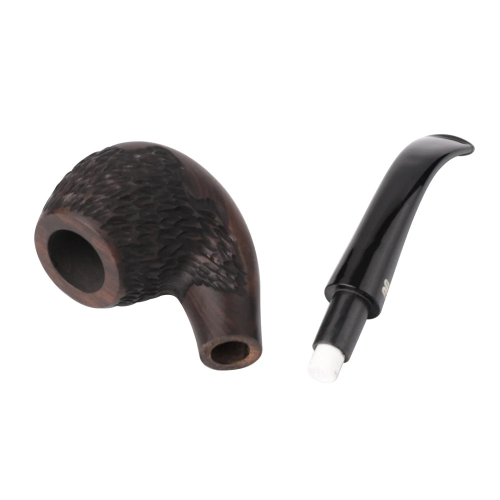 Premium Sherlock Holmes Hand-Carved Tobacco Pipe