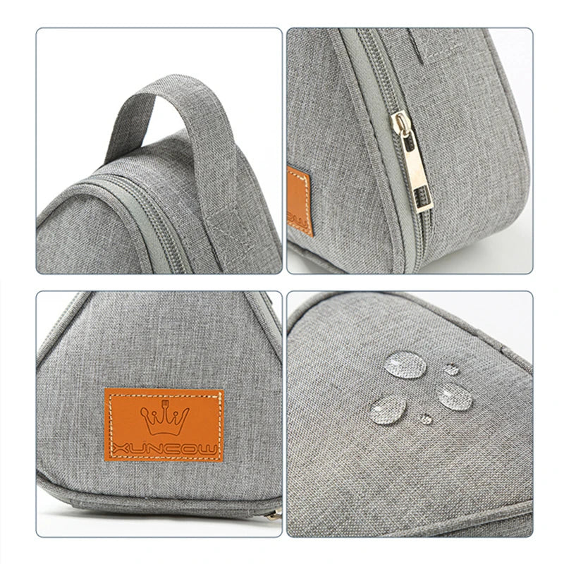 Mini Insulated Lunch Bag - Portable Thermal Cooler Tote for Bento Boxes, Rice Balls, Snacks & Student Lunches - Tulique