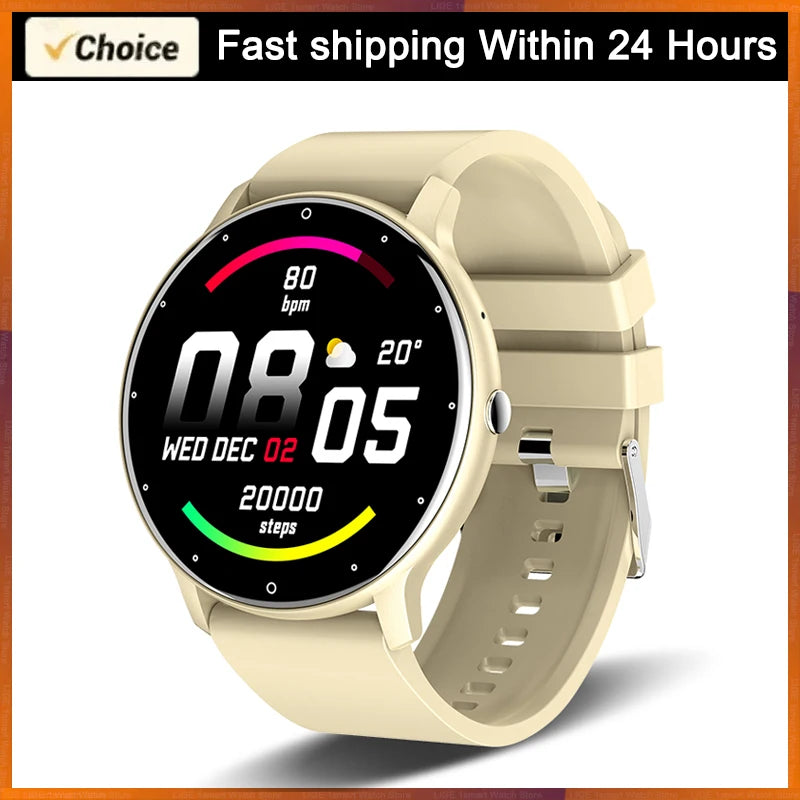 Smart Watch for Android iOS - Waterproof Fitness Tracker