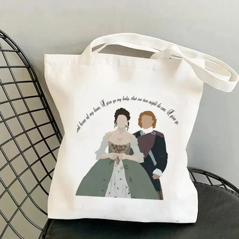 Premium Kawaii Tote Bag - Cartoon Canvas Shopper