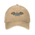 Premium Distressed Denim Baseball Cap - Vintage Music Snapback