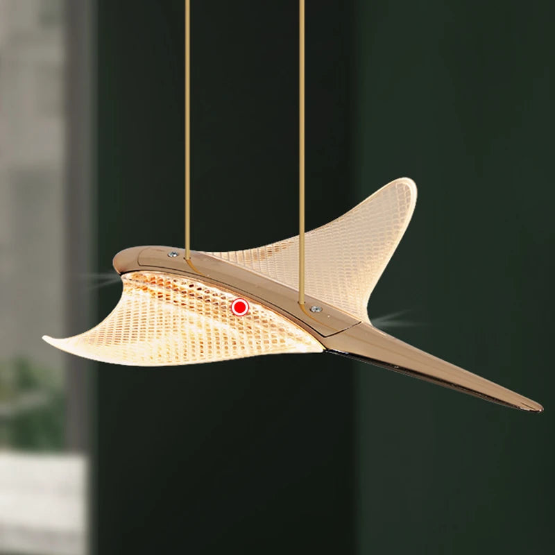 Luxury Modern Acrylic LED Chandelier - Elegant Villa Lighting