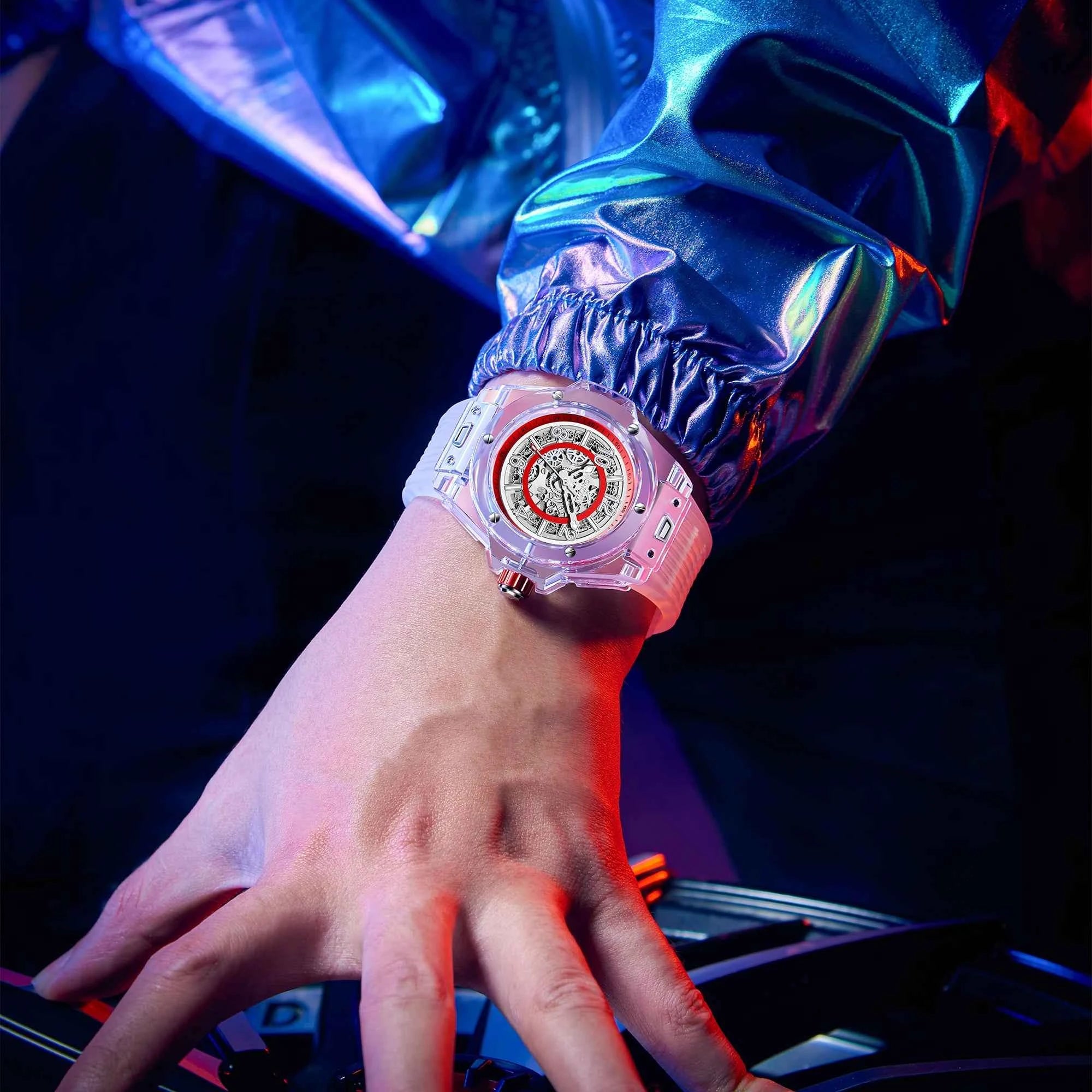 Premium Men's Automatic Luxury Watch - Waterproof & Fashionable