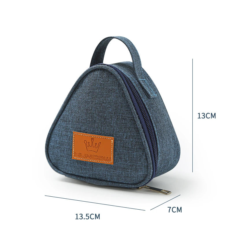 Mini Insulated Lunch Bag - Portable Thermal Cooler Tote for Bento Boxes, Rice Balls, Snacks & Student Lunches - Tulique