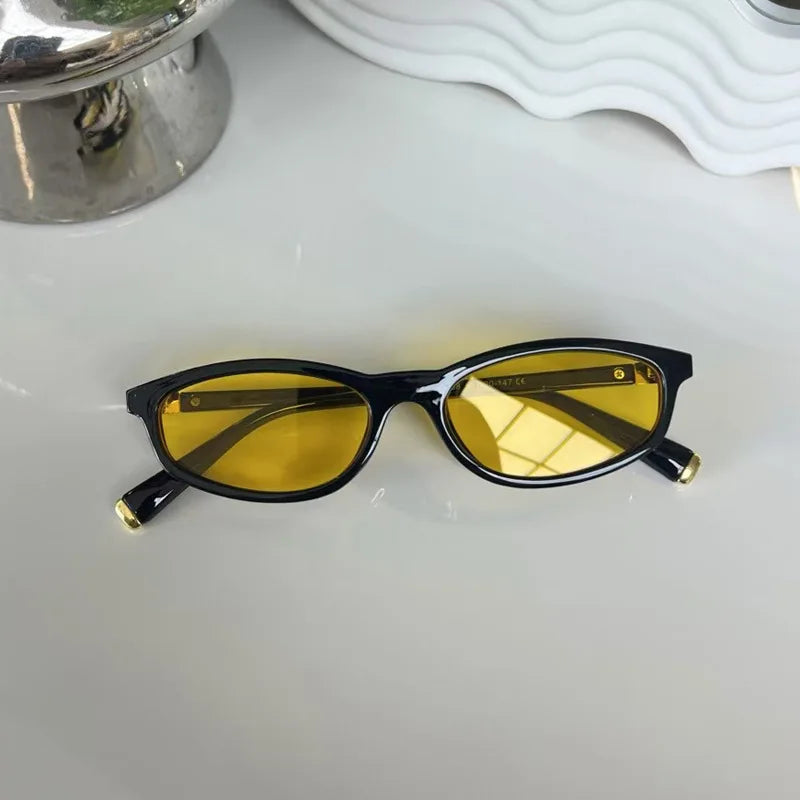 Vintage Small Frame Kitten Sunglasses - Luxury Women's Eyewear