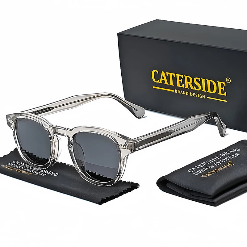 Retro Round Sunglasses - Premium UV400 Vintage Eyewear