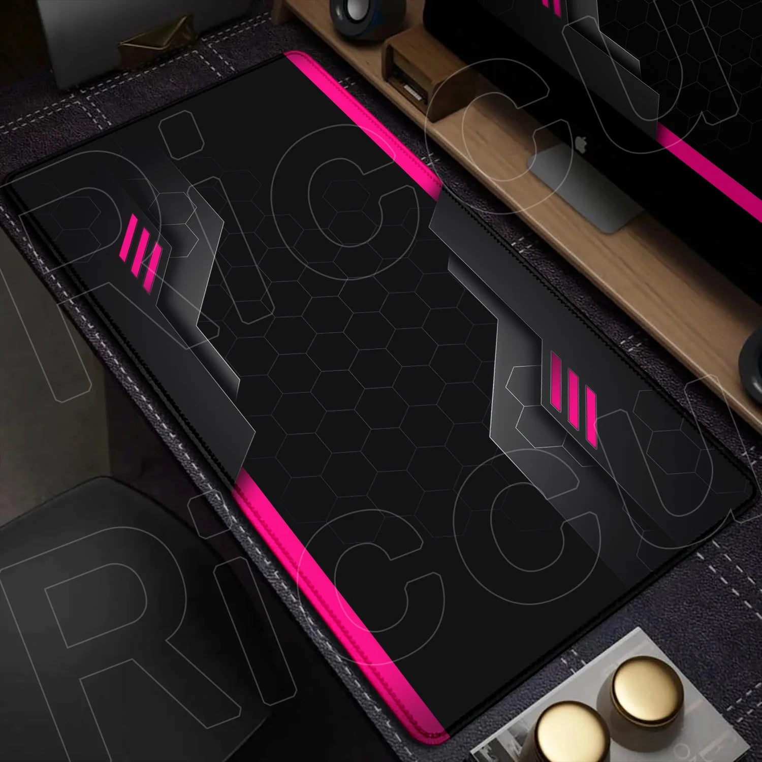 Premium HD Sci-Fi Gaming Mouse Pad - Large Desk Mat