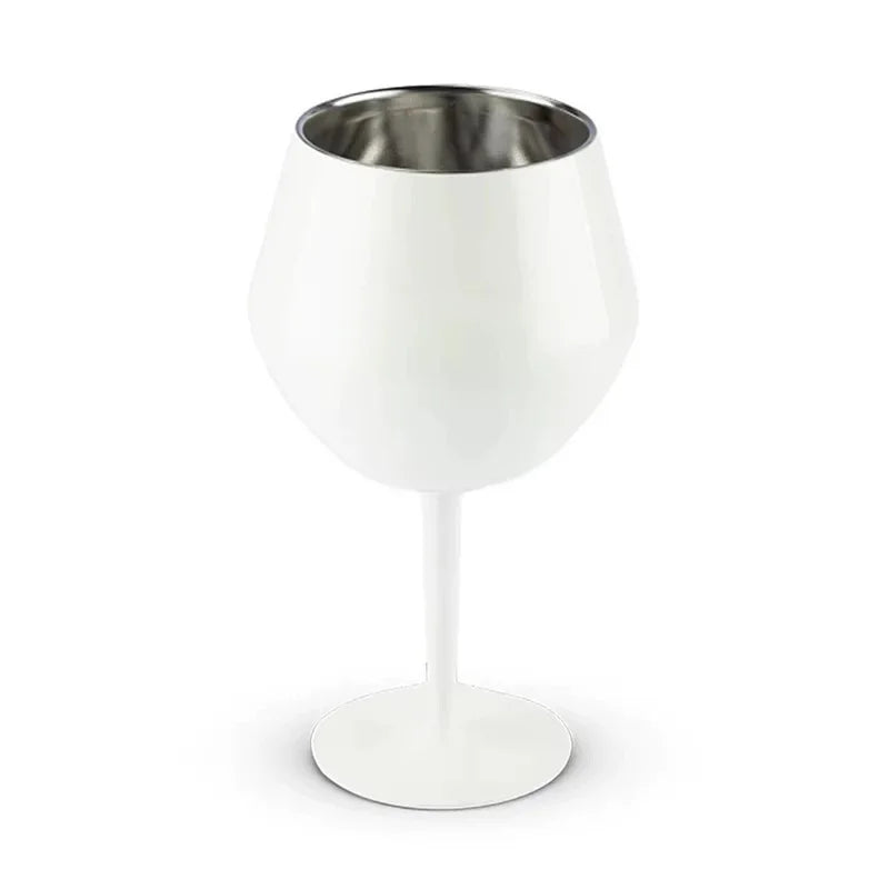 Premium Insulated Wine Glass - Portable Stainless Steel