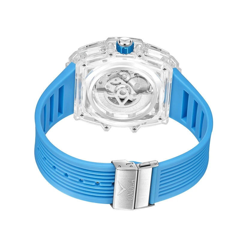 Premium Men's Automatic Luxury Watch - Waterproof & Fashionable
