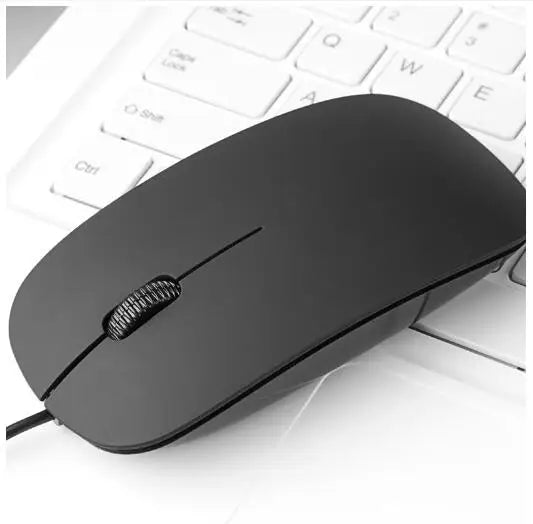 Professional Wired Gaming Mouse - 1000 DPI Mute Buttons