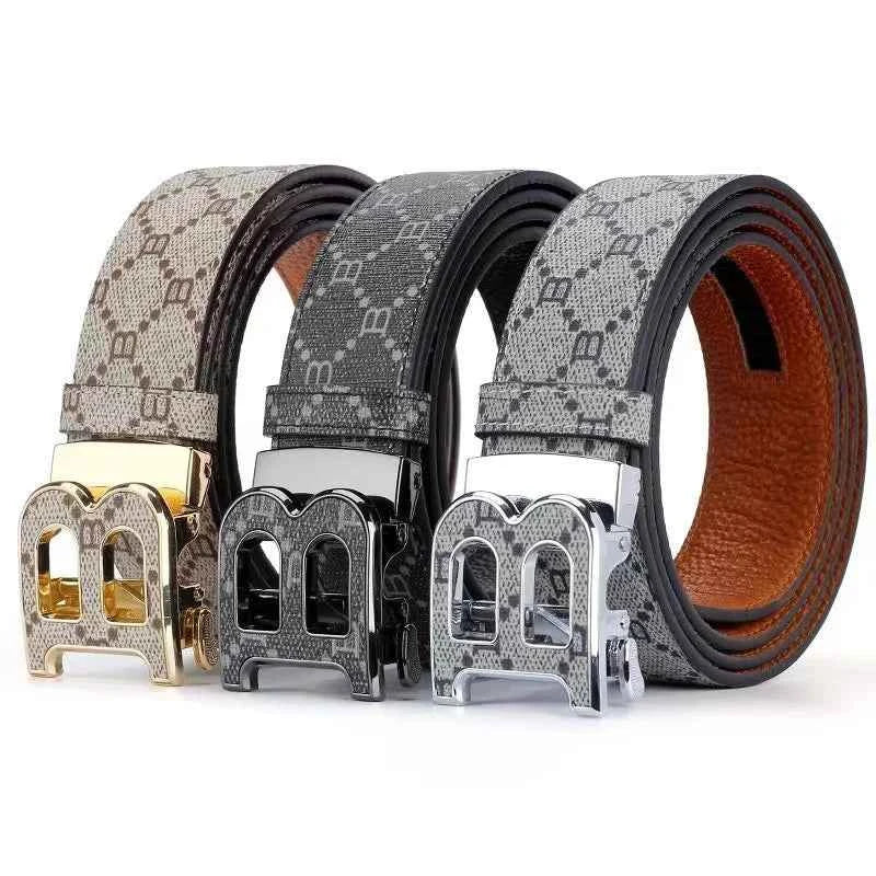 Premium Men's Business Belt - Elegant Alloy Needle Buckle