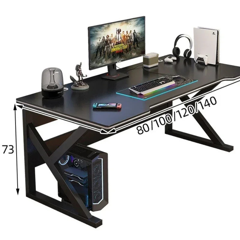 Premium Standing Computer Desk - Ergonomic Steel Frame Design