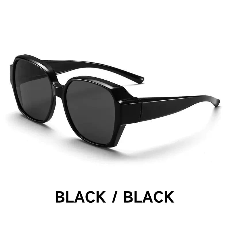 Premium Fit Over Polarized Sunglasses - UV Protection & Glare Reduction