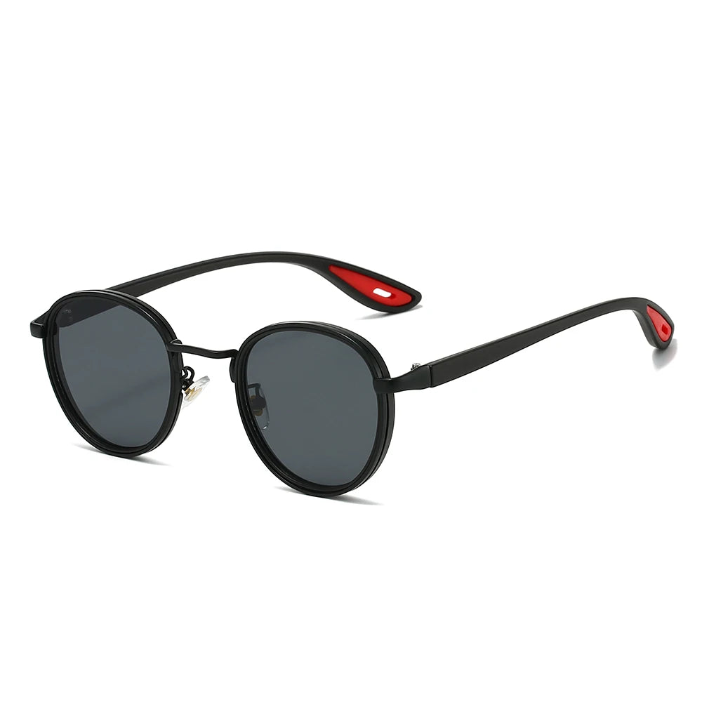Vintage Round Sunglasses - Luxury Punk Fashion Shades