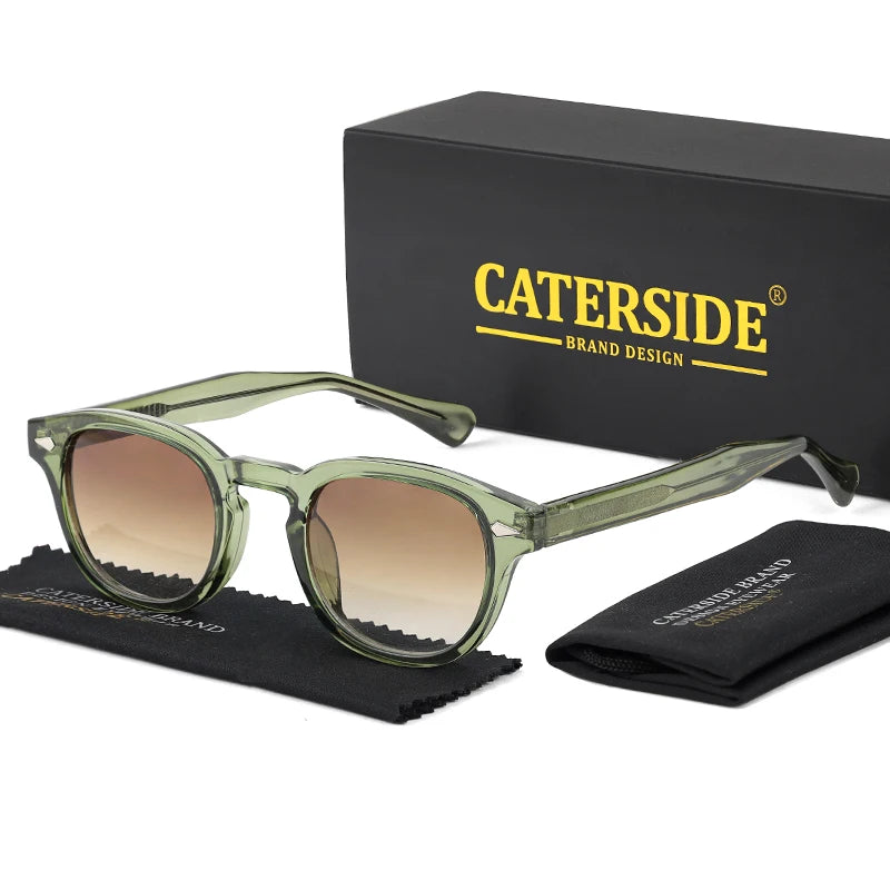 Retro Round Sunglasses - Premium UV400 Vintage Eyewear