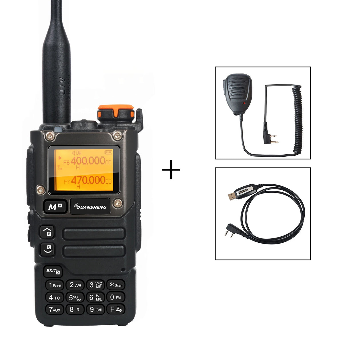 Professional Quansheng Walkie Talkie UV-K5(8) Air Band Radio
