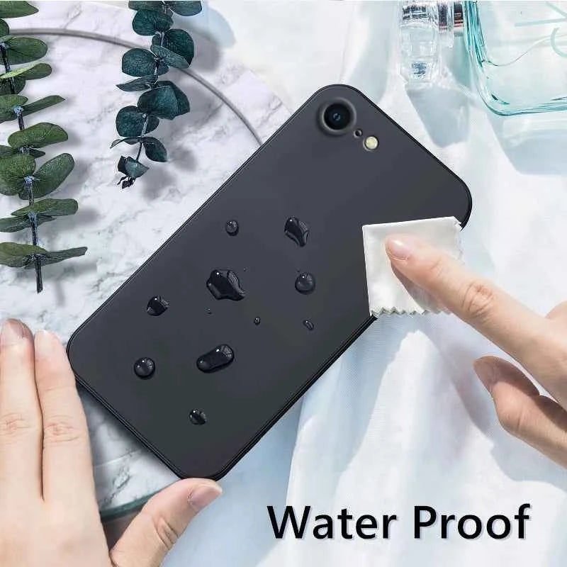 Luxury Silicone iPhone Case - Shockproof & Original Fit