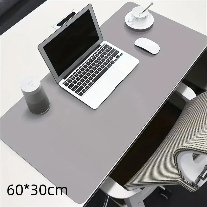 Premium PU Leather Desk Mat - Waterproof & Large