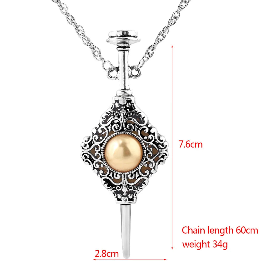 Stunning Double Sided Blood Pact Charm Necklace - Movie Fan Jewelry